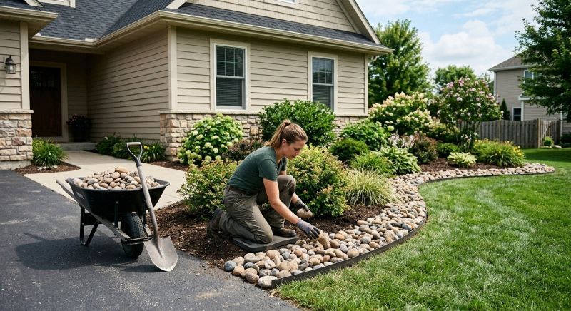 Landscaping Rocks Installation in Ventura County, CA